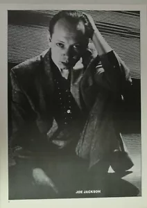 Joe Jackson ~ cantante de pop rock de 1980 ~ página de revista PINUP oop - Imagen 1 de 1