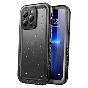 Waterproof Case - Full Body Shockproof Dustproof Phone for iPhone 13 Pro Black - Picture 1 of 7