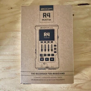 ZOOM R4 MultiTrack Recorder 4-track Portable 32-bit Float w/Tracking New - Picture 1 of 8