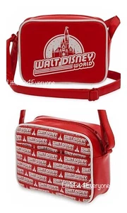 NWT Disney Parks ~ Walt Disney World Exclusive Retro Airline Crossbody Bag - Picture 1 of 13