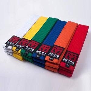 Quality Solid Color Belt Sashes Martial Arts Karate Tae Kwon Do Judo MMA Uniform - Picture 1 of 21