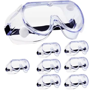 8 x Schutzbrille Schutzbrille Augenschutz Beschlagschutz Labor Arbeit PSA Kleidung - Bild 1 von 3