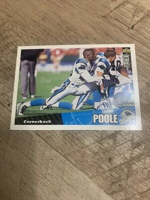 1996 Collector's Choice Football #291 Tyrone Poole - Image 1 of 2
