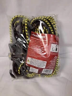 Red de Carga Ajustable Husky Bungee Malla Elástica Nylon Ganchos Atar. 9’ x 10’ Foto 1 de 4