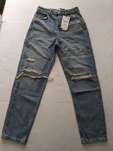Zara Damenjeans Mom Fit Us Größe 4/UK Größe 36 - Bild 1 von 6