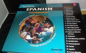 NEW symtalk Learn Spanish Confidently Teacher Kit & Guide classroom book dvd - Picture 1 of 5