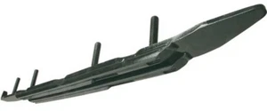 WOODYS DOOLY 4" WEAR BARS CARBIDE RUNNERS PAIR FOR SKI-DOO SNOWMOBILES 2006-2017 - Picture 1 of 2