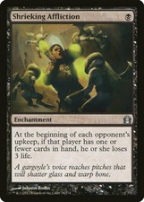 Shrieking Affliction Return to Ravnica PLD Black Uncommon MAGIC CARD ABUGames