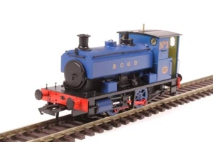 Hattons H4-AB14-007 Andrew Barclay 0-4-0ST 14" 1927 'No.1' BCGD azul - calibre OO - Imagen 1 de 1