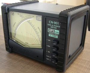 DAIWA CN-901HP3-ROSMETRO WATTMETRO AD AGHI INCROCIATI 0-200 MHz 3000 WATT - Afbeelding 1 van 1