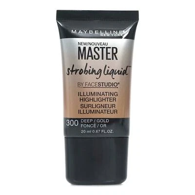 Iluminador líquido Maybelline Master Strobing, profundo/dorado, 0,67 fl. Foto 1 de 2