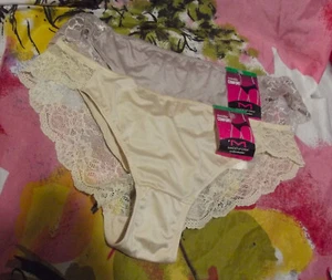 3 NEW MAIDENFORM 40159 LLF/CRZ COMFORT DEVOTION  TANGA PANTIES L/7 - Picture 1 of 2