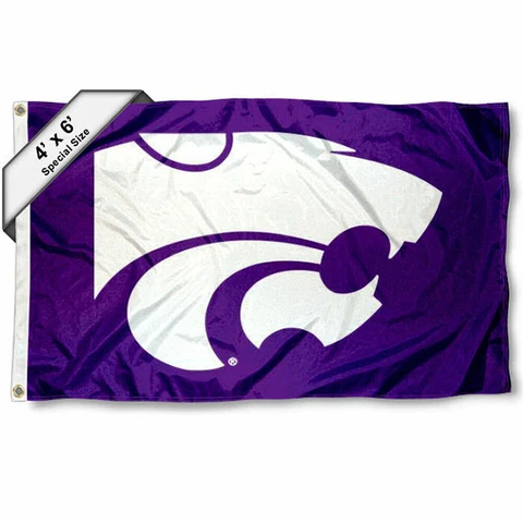 Kansas State University 4x6 Flag Cover