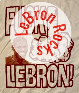 Lebron James Shirt - F*ck Lebron - LeBum Thanks For The Final Sellout - Quitness - Picture 1 of 5