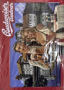 1x Budweiser Blechschild - Bild 1 von 1