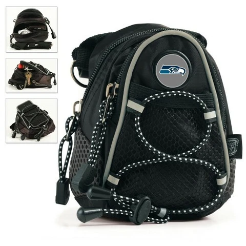 NFL SEATTLE SEAHAWKS MINI DAY PACK HOOK ON PURSE OR BELT Cover
