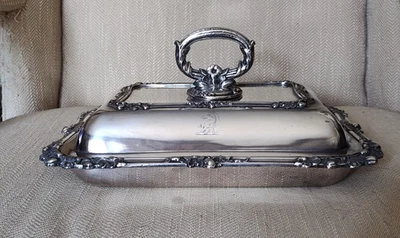 Fine and Heavy 19th Century English Sheffield Silverplate Covered Serving Dish - Image 1 of 4