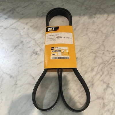 CAT Serpentine Belt Pt# 298-5880 CATERPILLAR OEM NUEVO Foto 1 de 4