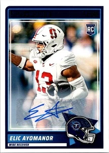 2025 SCORE ROOKIE SIGNATURES #5 ELIC AYOMANOR RC AUTO - Bild 1 von 1