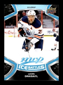 2021-22 Upper Deck MVP Ice Battles #210 Leon Draisaitl - Edmonton Oilers - Picture 1 of 2