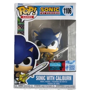 Funko Pop! Sonic the Hedgehog: Sonic With Caliburn #1106 NYCC 2025 - Bild 1 von 21