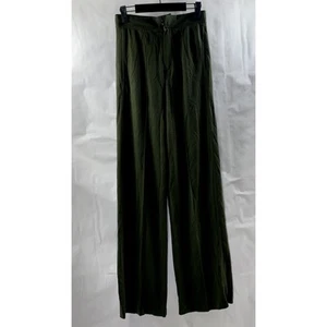 Pantalón recto de pierna ancha verde oliva RAG & BONE NEW YORK para mujer talla S - Imagen 1 de 11