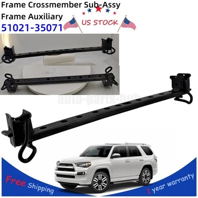 #51021-35071 For Toyota 4Runner FJ Cruiser Frame Auxiliary Crossmember US New Foto 1 de 4