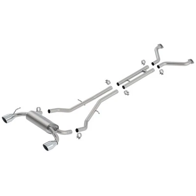 Borla 140313 S-Type Stainless Cat Back Exhaust for 2009-2020 Nissan 370Z 3.7L V6 - Image 1 of 4