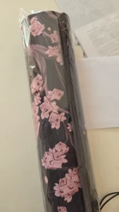 Tappetino da scrivania, nero con stampa rosa stile Giapponese - Bild 1 von 4