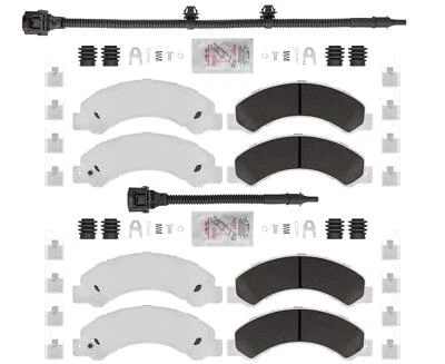 Front & Rear Brake Pads For Hino 155 2012-2017 Galvanized Hino 155 Wear Sensor - Image 1 of 4