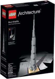 LEGO Architecture 21031 Burj Khalifa(UAE) 19.1 x 26.2 x 6.1 cm 333 Pieces New - Picture 1 of 6