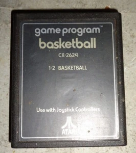 ATARI GAME PROGRAM BASKETBALL CX-2624 ** - Bild 1 von 1