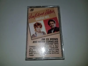 JIM ED BROWN HELEN CORNELIUS - GREATEST HITS - RCA 5979 - CASSETTE TAPE - Picture 1 of 5