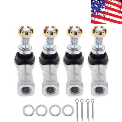 2 Sets Of Tie Rod End Kit for Honda TRX250TM Fourtrax Recon Es 2002-2017 2x4 NEW - Image 1 of 4