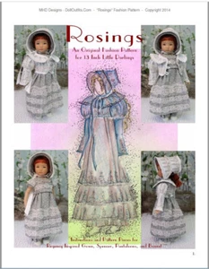 "Rosings"" Original Modemuster für Dianna Effner's 13" Little Darlings" - Bild 1 von 6