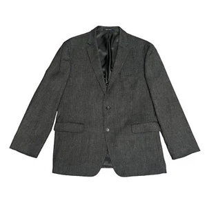 Kenneth Cole Awareness Slim Fit Sport Coat 44R Blazer Suit Jacket Dark Brown - Picture 1 of 18
