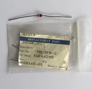 RD22FB-2 GE EW16X245 Diode Silicon 22B2 (1 Diode) - Picture 1 of 4