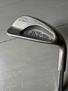 PING KARSTEN I Toe-Heal Balance 17-4 Sand Wedge. Orange dot. Steel shaft. RH - Picture 1 of 8