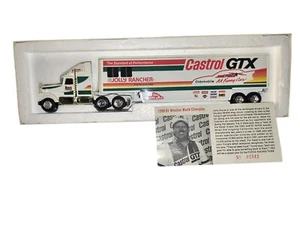 Ertl 1993 John Force 1/64th CASTROL GTX "3 Time Champion" hauler (P4) - Picture 1 of 3