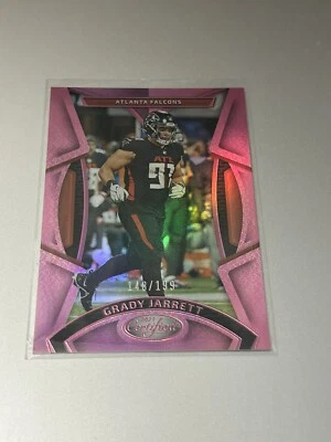 2023 Panini Certified Grady Jarrett #7 Mirror Pink Holo /199 Atlanta Falcons - Image 1 of 2
