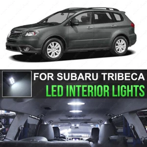 LED 6000K Lights Interior License Package Kit For Subaru Tribeca 2008-2014(16pc) - Picture 1 of 12
