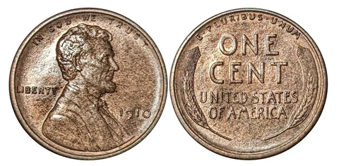 1c 1910-S Lincoln Wheat Cent id43426 Cover