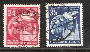 DDR Mi Nummer 320/321 gebruikt. - Imagen 1 de 1