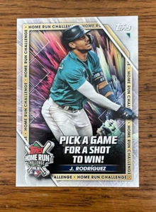 2023 Topps Home Run Challenge #HRC-10 Julio Rodríguez Mariners Unscratched - Picture 1 of 2