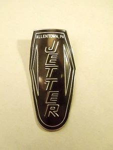 Jetter Allentown vintage. Emblema de insignia de cabeza de bicicleta PA - Imagen 1 de 6
