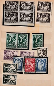 BELGIUM , 1944 Anti Tuberculosis / MNH , MNG, BLOCKS/PAIRS/SINGLES - Picture 1 of 4
