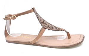 Top End (029) new ladies leather sandal size (est RRP $169) size 37 - Picture 1 of 4