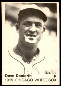 1975 TCMA 1919 WHITE SOX - #- DAVE DANFORTH CHICAGO WHITE SOX