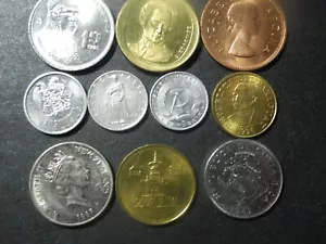 0218-9- WORLD - - TEN DIFFERENT COUNYTRIES DTD 1951 - TO 2005 - Picture 1 of 13