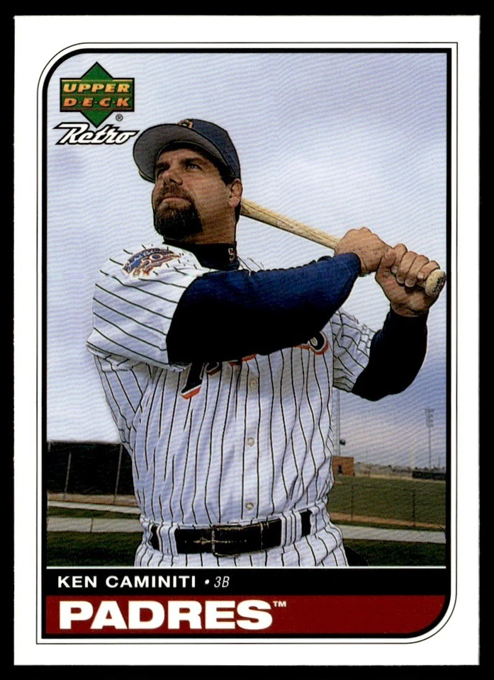 1998 Upper Deck Retro Ken Caminiti San Diego Padres #84 - Image 1 of 2